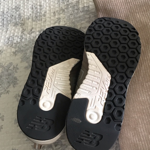 New Balance Men's Beige and Gray Sneakers - Picture 4 of 4